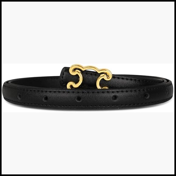 PU leather belt for women, classic design for jeans and dresses main image 5